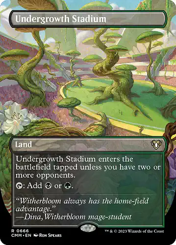Undergrowth Stadium - cmm Spoiler