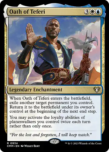 Oath of Teferi - cmm Spoiler