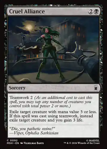 Cruel Alliance - msh Spoiler