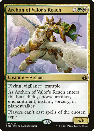 Archon of Valor's Reach - bbd Spoiler