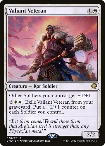 Valiant Veteran - dmu Spoiler