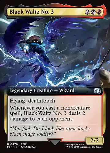 Black Waltz No. 3 - fin Spoiler