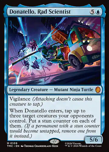 Donatello, Rad Scientist - tmc Spoiler