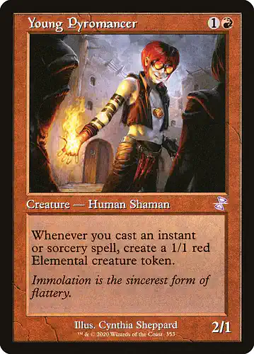 Young Pyromancer - tsr Spoiler