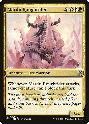 Mardu Roughrider - ktk Spoiler