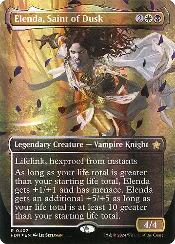 Elenda, Saint of Dusk - fdn Spoiler