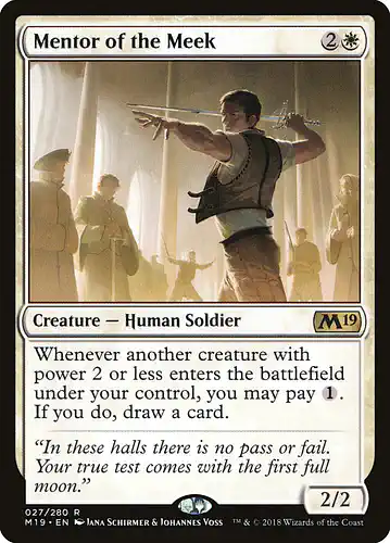Mentor of the Meek - m19 Spoiler