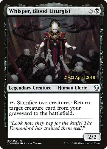 Whisper, Blood Liturgist - dom Spoiler