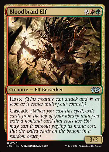 Bloodbraid Elf - j25 Spoiler