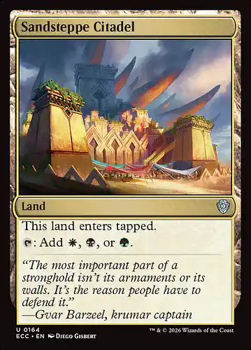 Sandsteppe Citadel - ecc Spoiler