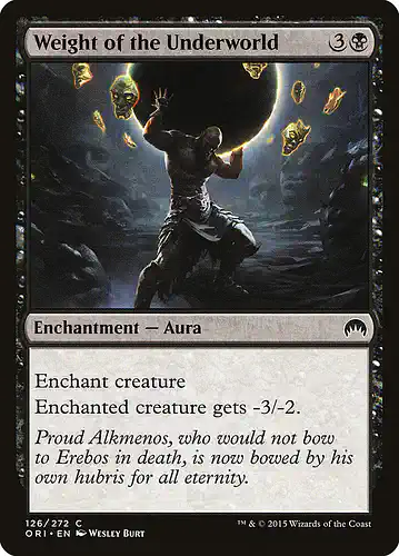 Weight of the Underworld - ori Spoiler