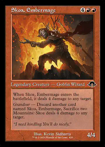 Skoa, Embermage - mh3 Spoiler