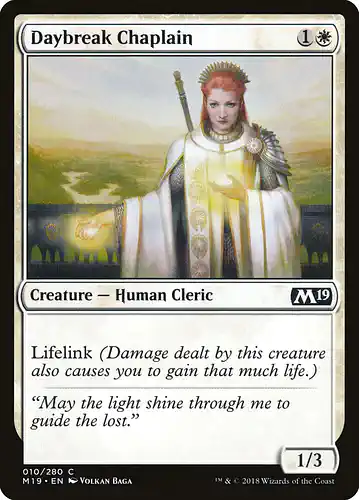 Daybreak Chaplain - m19 Spoiler