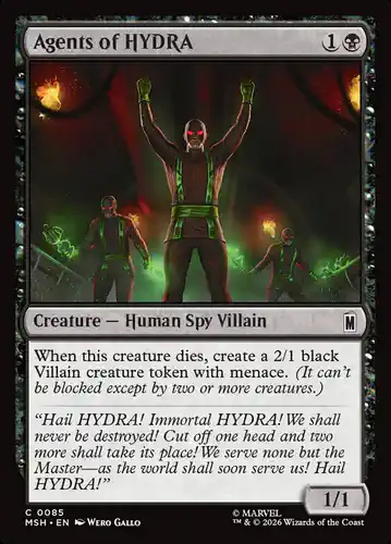 Agents of HYDRA - msh Spoiler