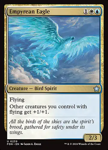 Empyrean Eagle - fdn Spoiler