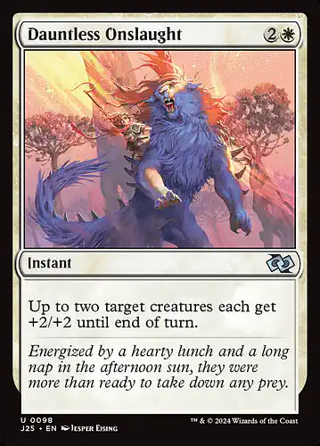 Dauntless Onslaught - j25 Spoiler