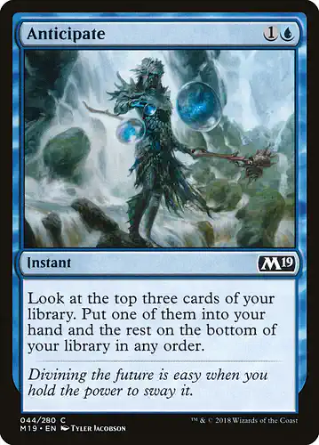 Anticipate - m19 Spoiler