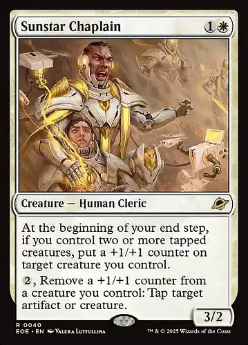 Sunstar Chaplain - eoe Spoiler