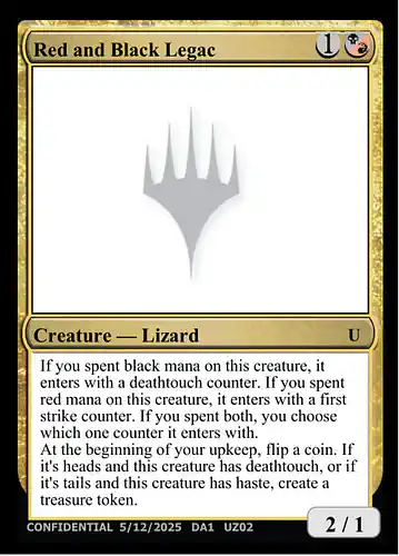 Red and Black Legac - unk Spoiler