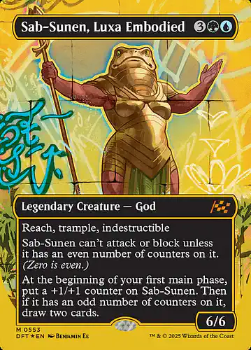 Sab-Sunen, Luxa Embodied - dft Spoiler