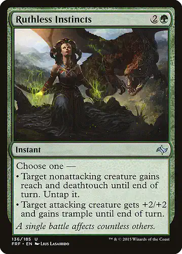 Ruthless Instincts - frf Spoiler