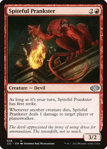 Spiteful Prankster - j22 Spoiler