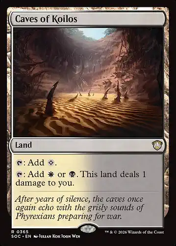 Caves of Koilos - soc Spoiler