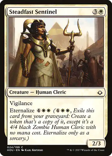 Steadfast Sentinel - hou Spoiler