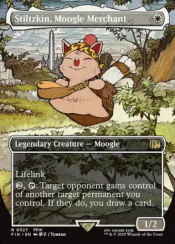 Stiltzkin, Moogle Merchant - fin Spoiler