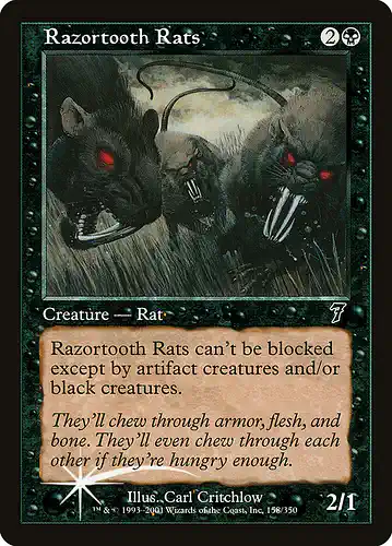 Razortooth Rats - 7ed Spoiler