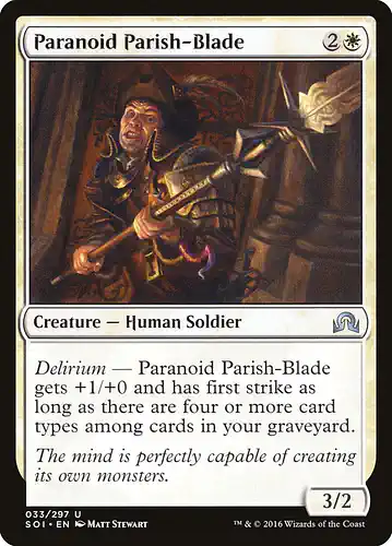 Paranoid Parish-Blade - soi Spoiler