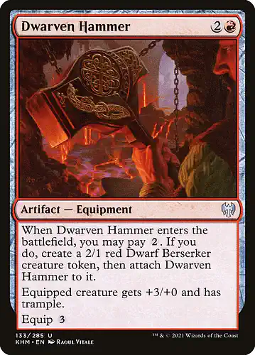 Dwarven Hammer - khm Spoiler