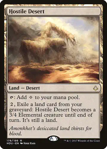 Hostile Desert - hou Spoiler