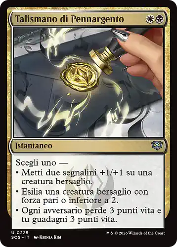 Silverquill Charm - sos Spoiler