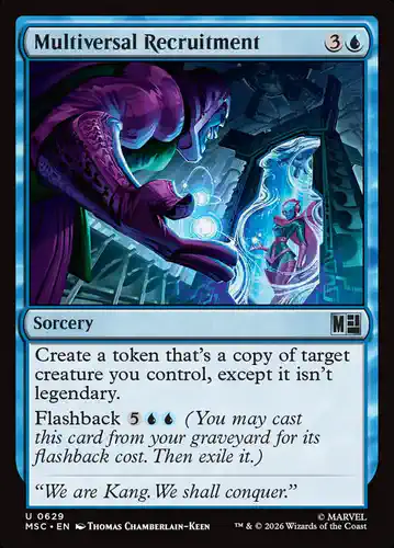 Multiversal Recruitment - msc Spoiler