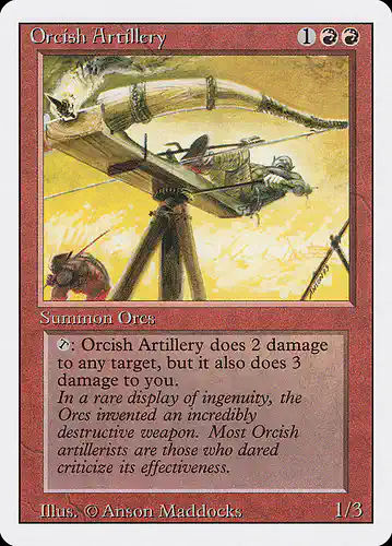 Orcish Artillery - 3ed Spoiler