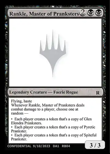 Rankle, Master of Pranksters - unk Spoiler