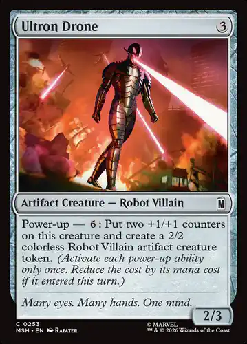 Ultron Drone - msh Spoiler