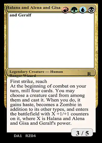 Halana and Alena and Gisa and Geralf - unk Spoiler