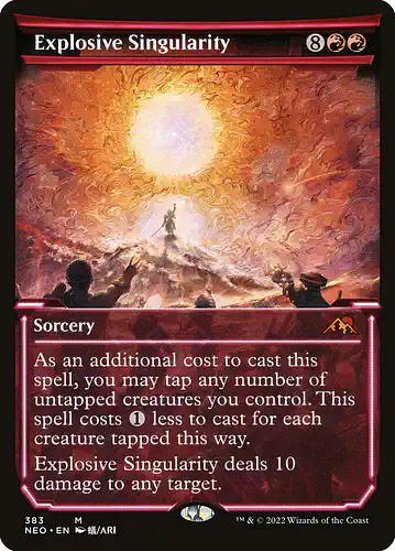 Explosive Singularity - neo Spoiler