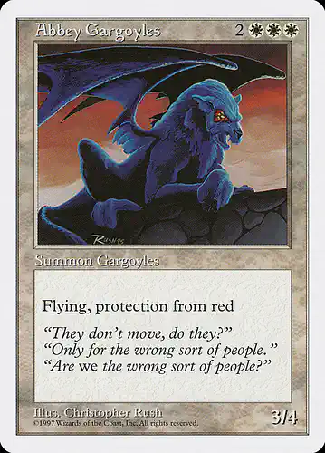 Abbey Gargoyles - 5ed Spoiler