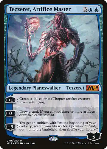 Tezzeret, Artifice Master - m19 Spoiler