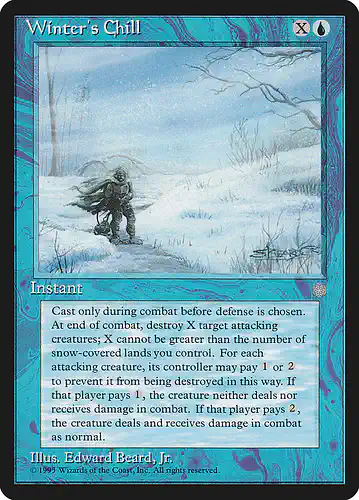 Winter's Chill - ice Spoiler