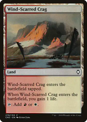 Wind-Scarred Crag - cm2 Spoiler