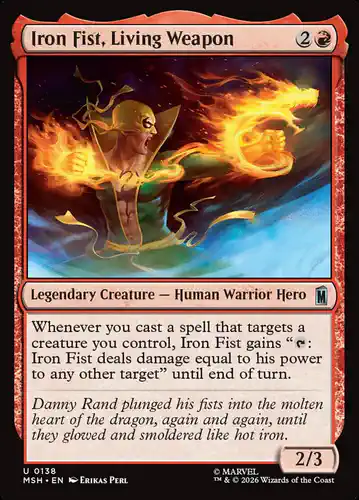 Iron Fist, Living Weapon - msh Spoiler