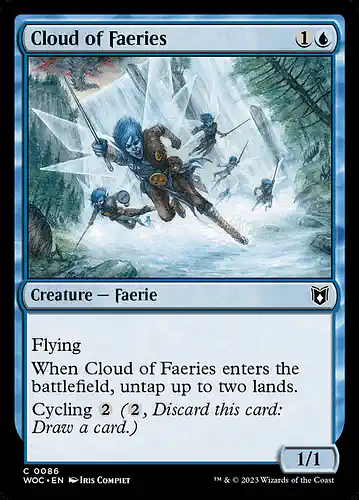 Cloud of Faeries - woc Spoiler