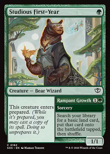 Studious First-Year - sos Spoiler