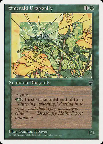 Emerald Dragonfly - chr Spoiler