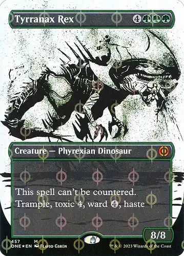 Tyrranax Rex - one Spoiler