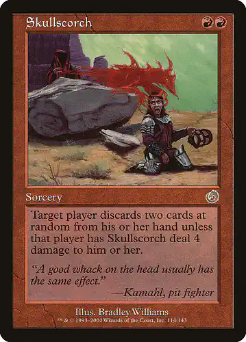 Skullscorch - tor Spoiler